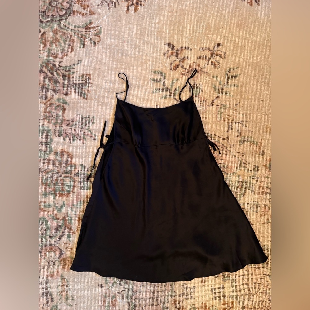 Victoria's Secret Black Spaghetti Strap Dress